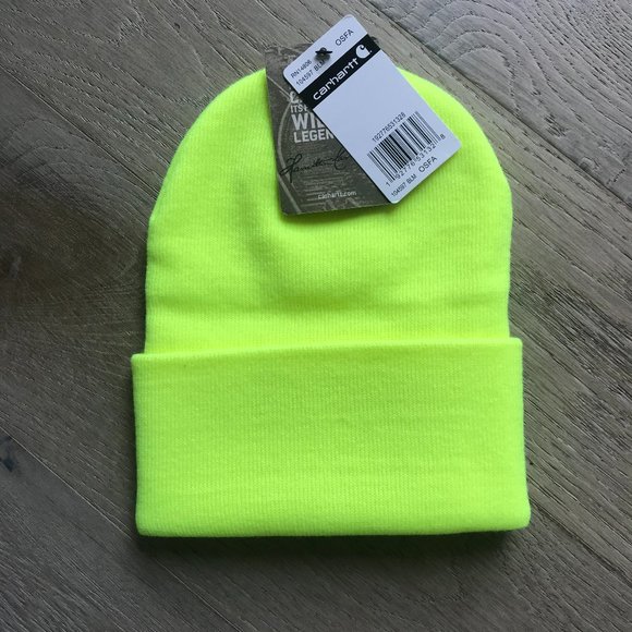 NWT! Carhartt Thin Rib Knit Cuffed Beanie (OS) - Picture 2 of 3